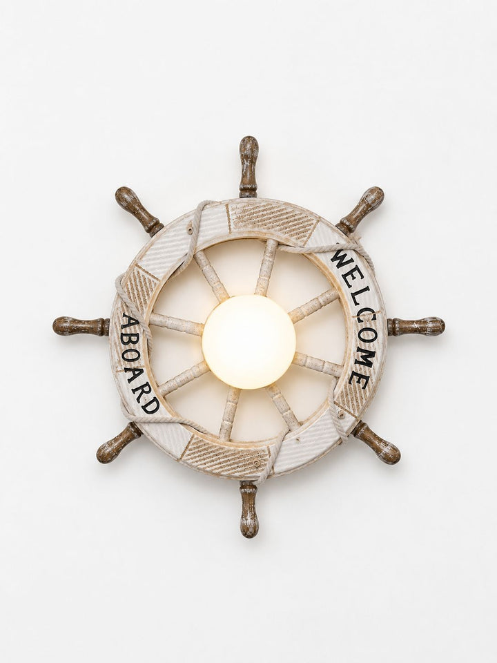 Nautical Ship Wheel Wall Decor