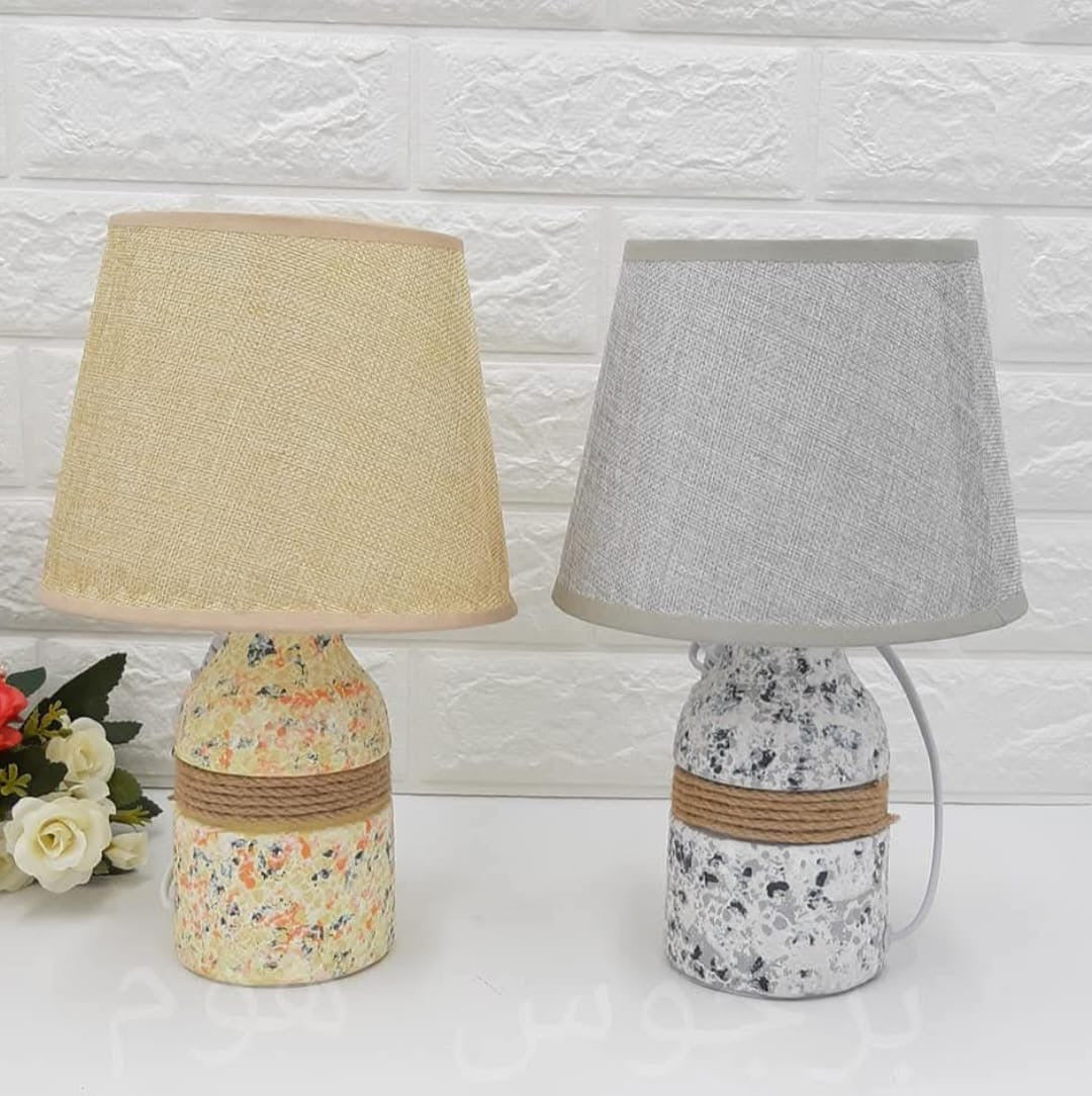 Stone Base Table Lamp