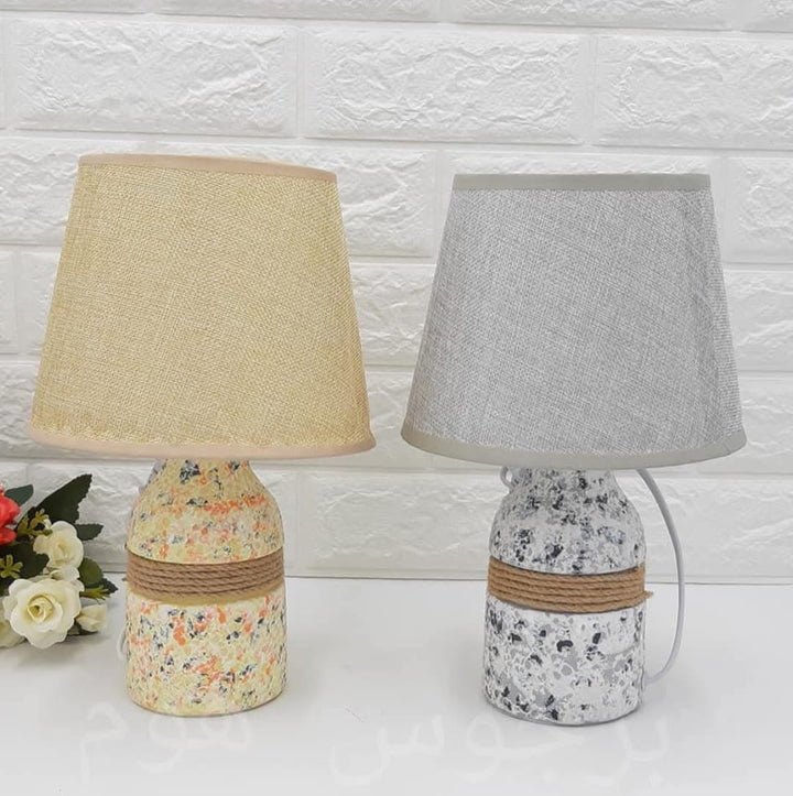 Stone Base Table Lamp