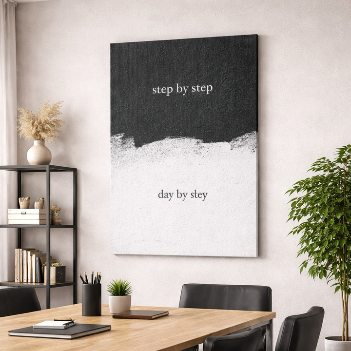 Step by Step Minimal Canvas