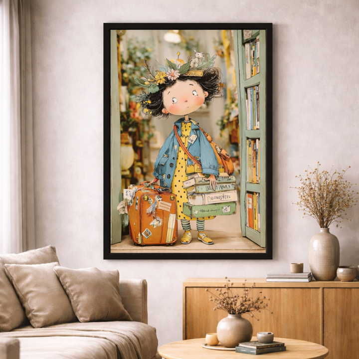 Whimsical Reader Canvas