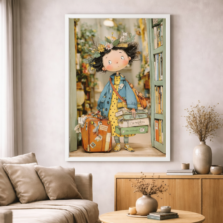 Whimsical Reader Canvas
