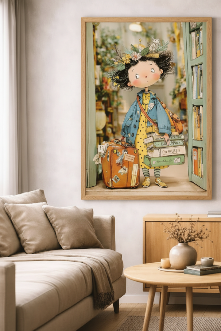 Whimsical Reader Canvas