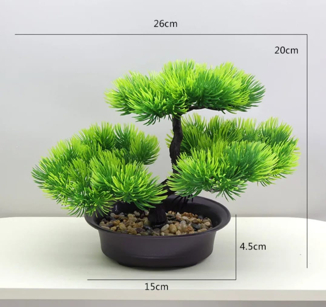 Artificial Bonsai Tree Decor