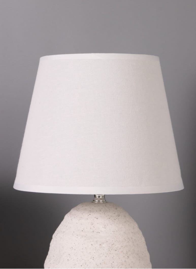 Textured Stone Table Lamp