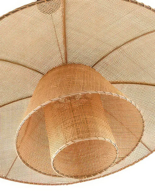 Vintage Rattan Pendant Lamp