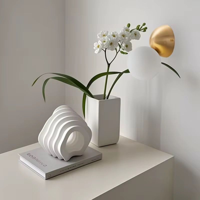 Gold Globe Wall Sconce
