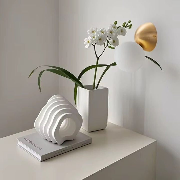 Gold Globe Wall Sconce