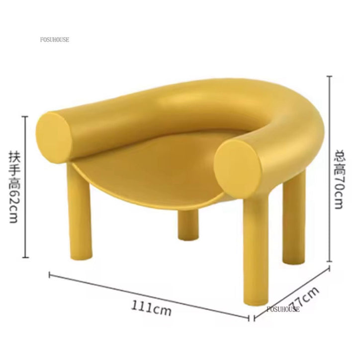 Modern Sculptural Lounge Chair