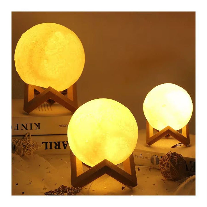 3D Moon Table Lamp