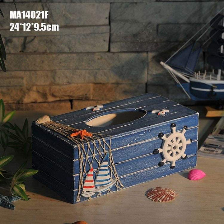 Nautical Tissue Box Holder