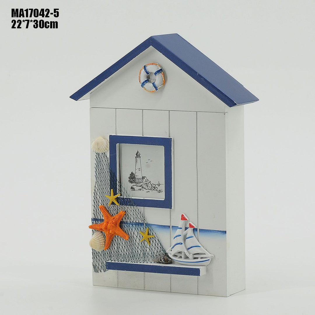Nautical Lighthouse Wall Decor with a door to hang the keys