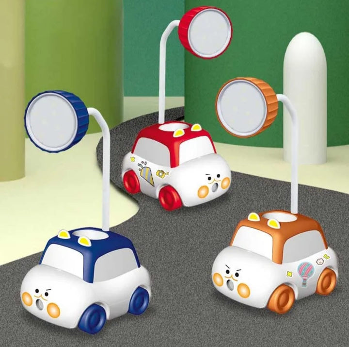 Cute Car-Shaped Kids LED Table Lamp