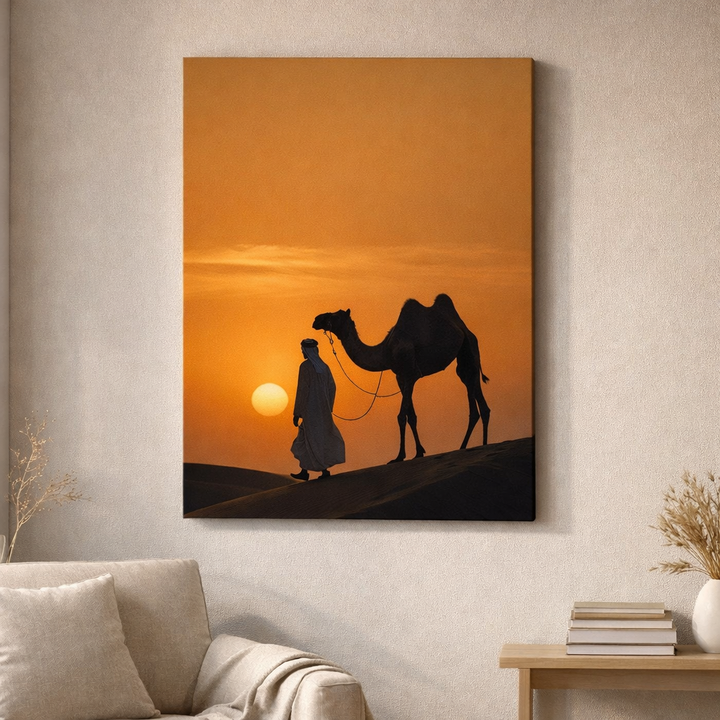 Desert Camel Canvas