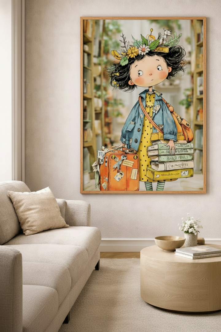 Whimsical Reader Canvas