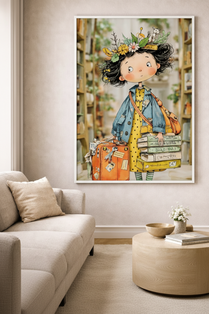 Whimsical Reader Canvas