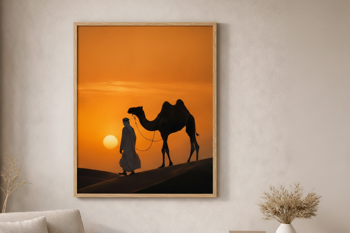 Desert Camel Canvas