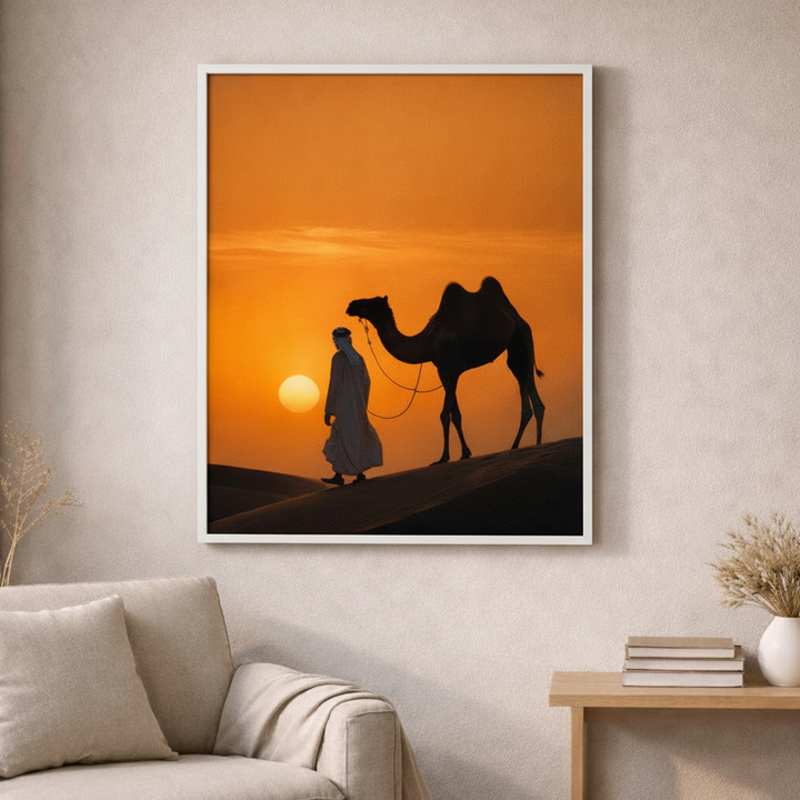 Desert Camel Canvas