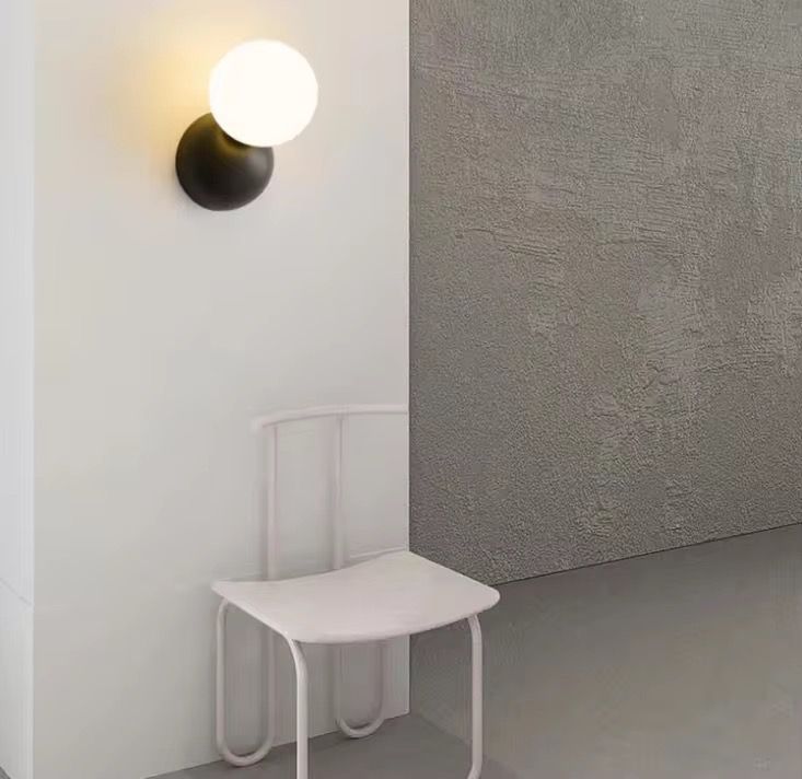 Gold Globe Wall Sconce