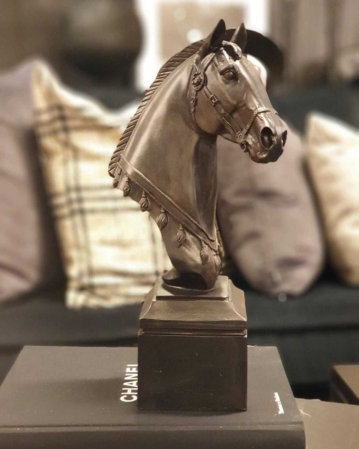 Horse Head Decorative Sculpture
