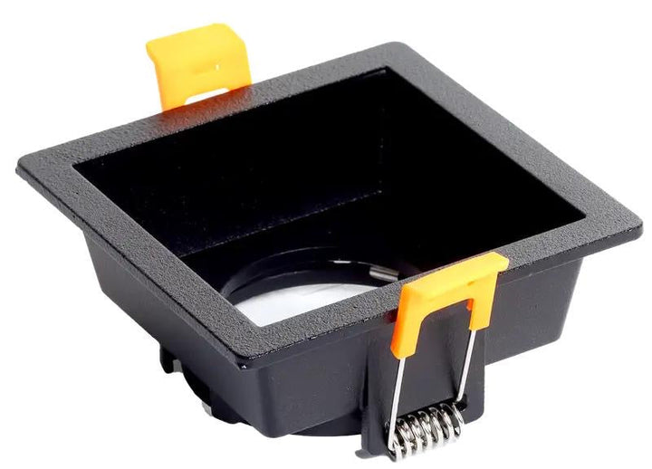 Square Deep Recessed Downlight Frame - plastic