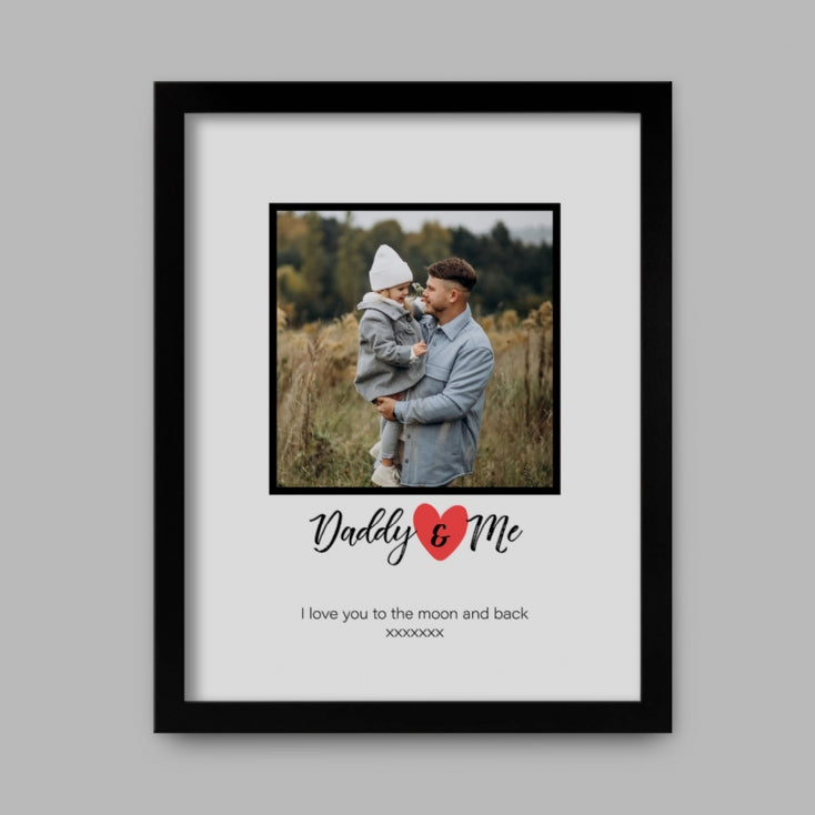 Personalised Framed Canvas Print