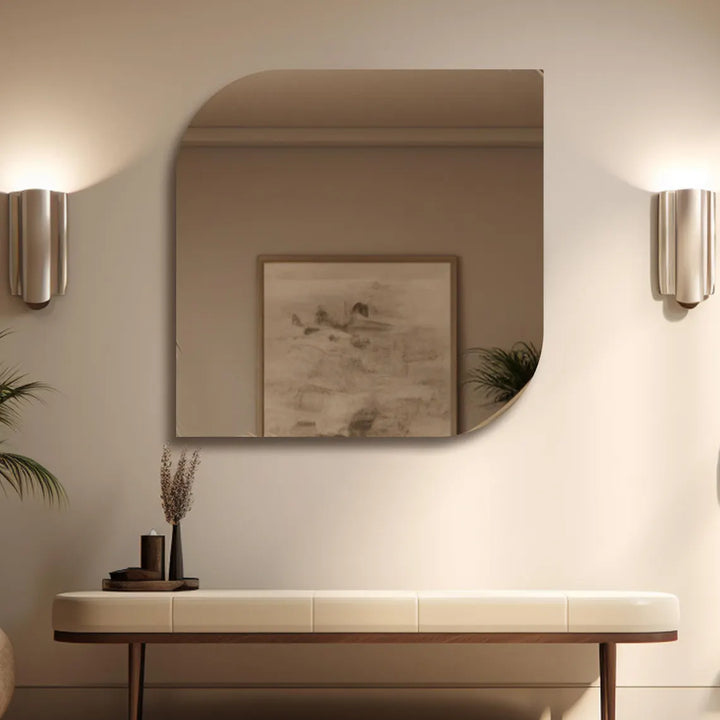 Quadra - Modern Geometric Wall Mirror