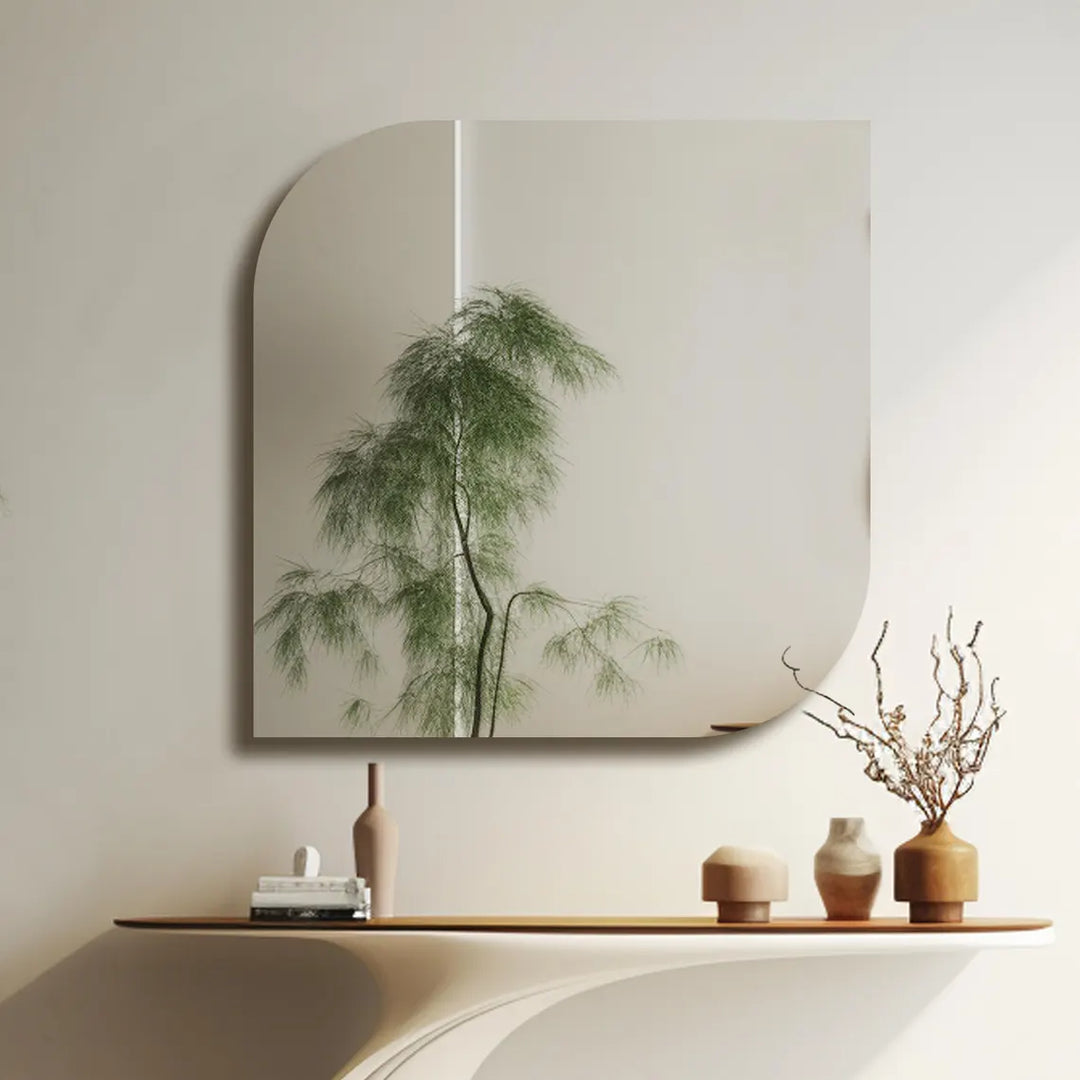 Quadra - Modern Geometric Wall Mirror