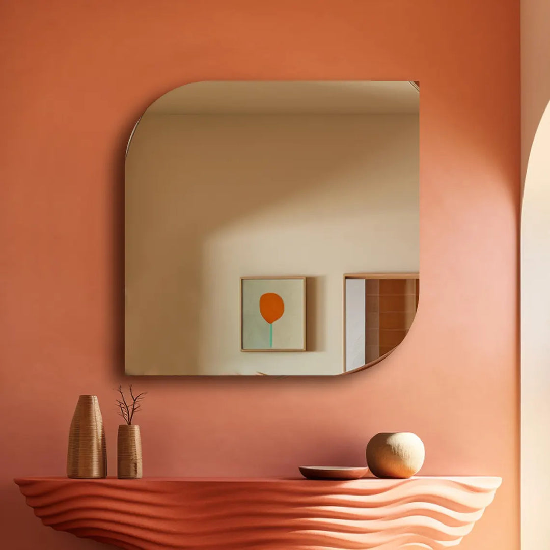 Quadra - Modern Geometric Wall Mirror