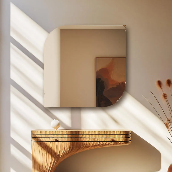 Quadra - Modern Geometric Wall Mirror