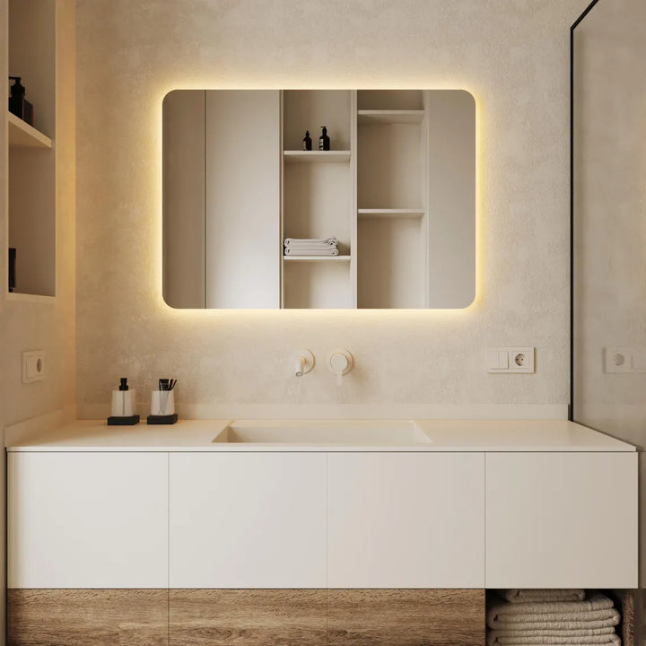 Lumen - Rectangular LED Mirror