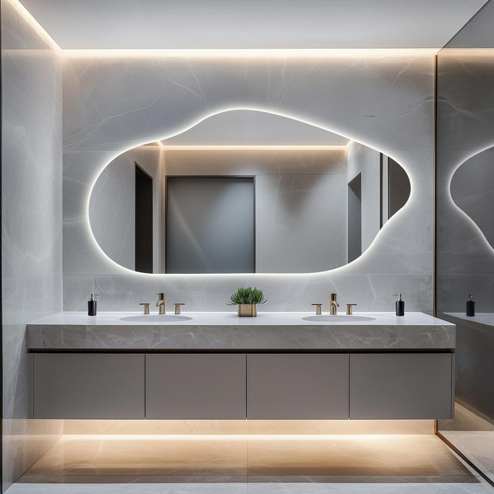 Eclipse - Asymmetrical LED Mirror