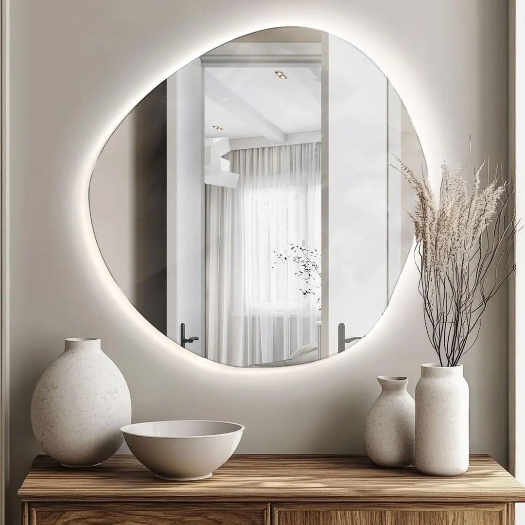 Pebble - Organic LED Backlit Mirror