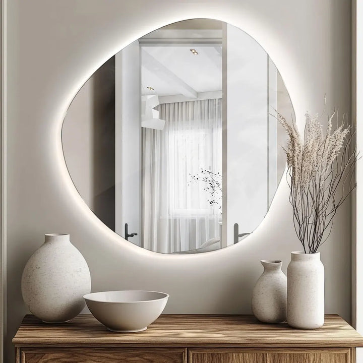 Pebble - Organic LED Backlit Mirror