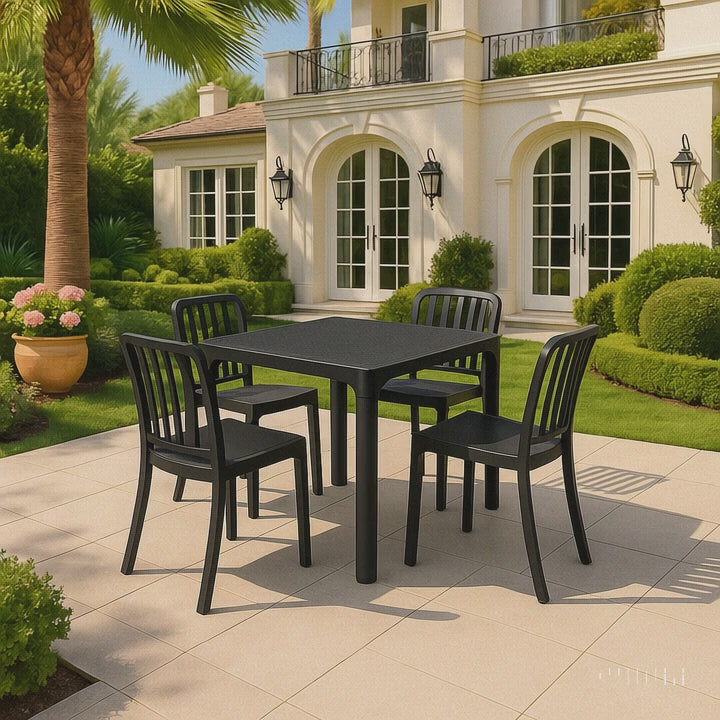 4 Flexi Chairs + Dot Standard Table