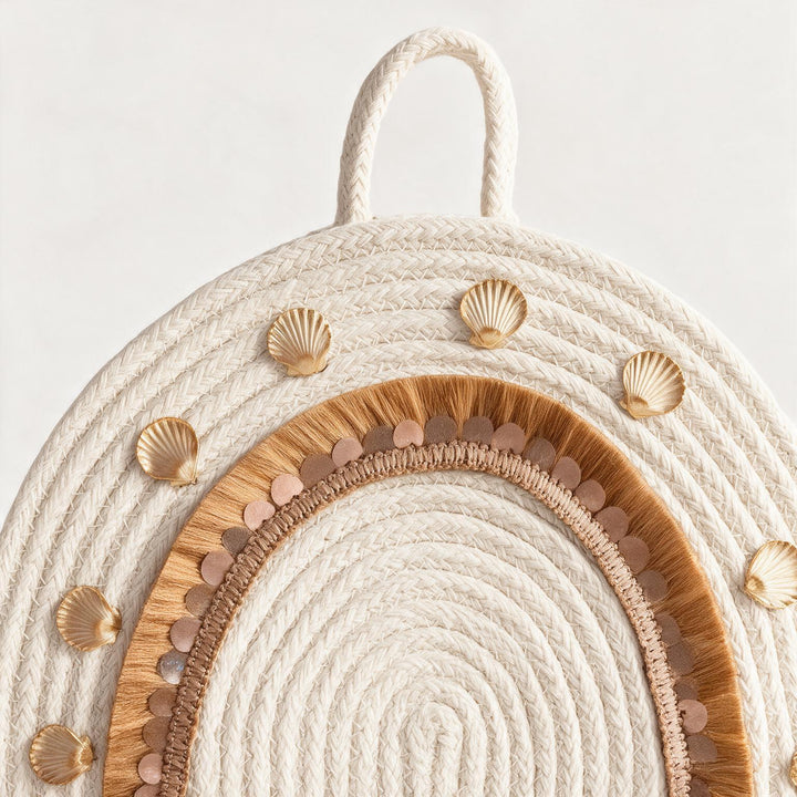 Golden Shore Clutch close-up detail