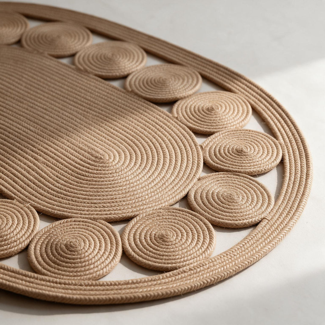 Oasis Oval Rug close-up detail