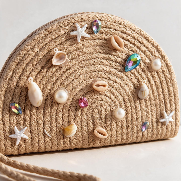 Beaded Clutch close-up detail