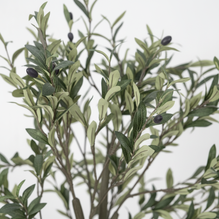 Artificial Potted Olive Tree Floor Plant