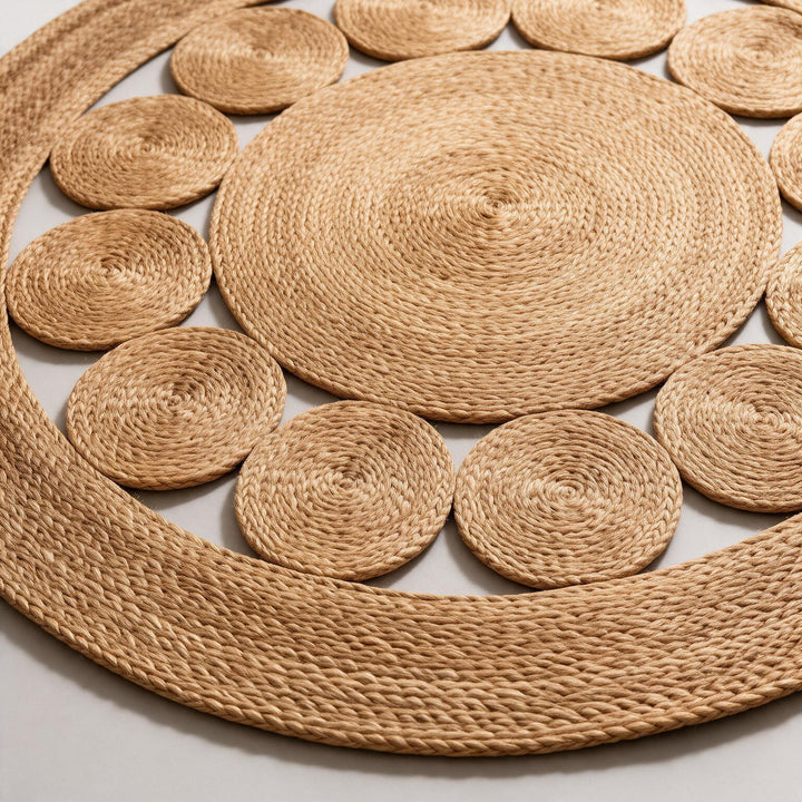 Walkers Round Rug close-up detail
