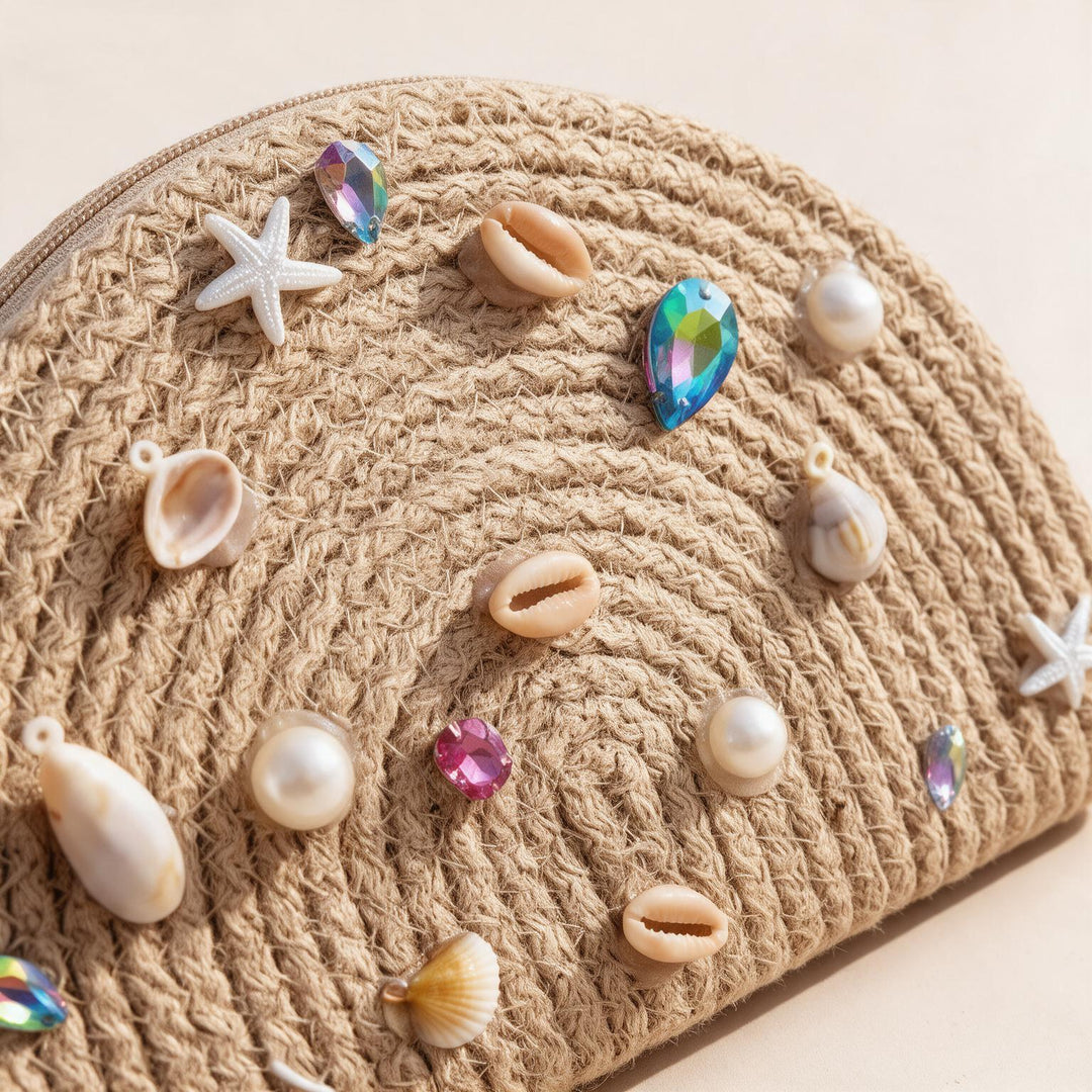 Beaded Clutch close-up detail