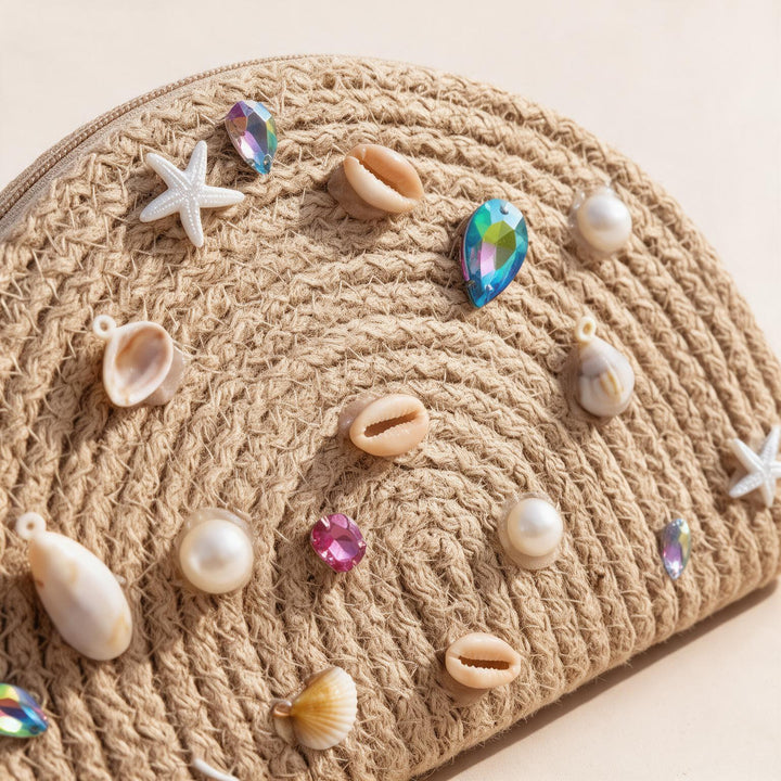 Beaded Clutch close-up detail