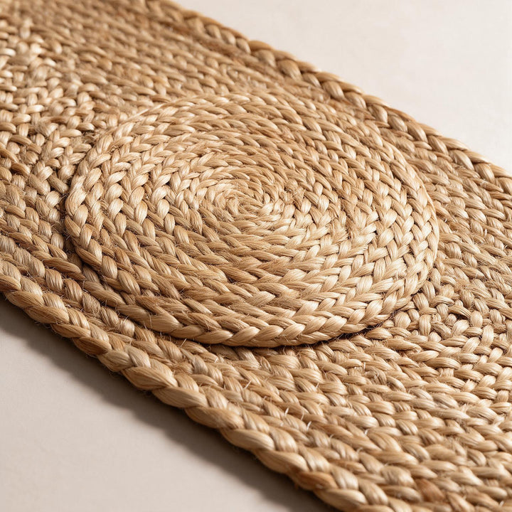 Walkers Round Rug close-up detail