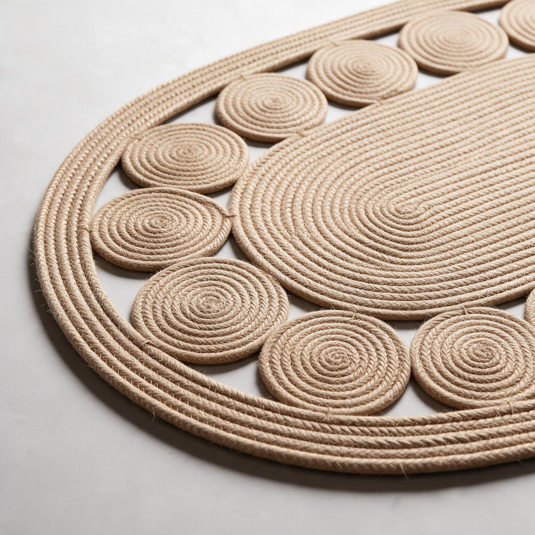 Oasis Oval Rug close-up detail