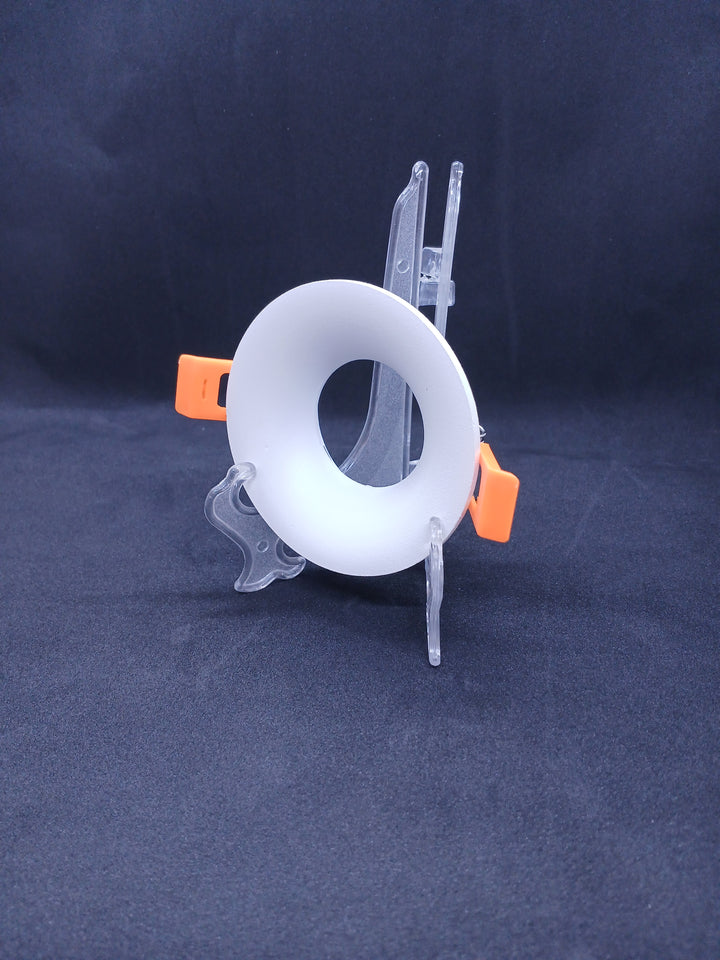 Round Deep Recessed Downlight Frame Aluminum