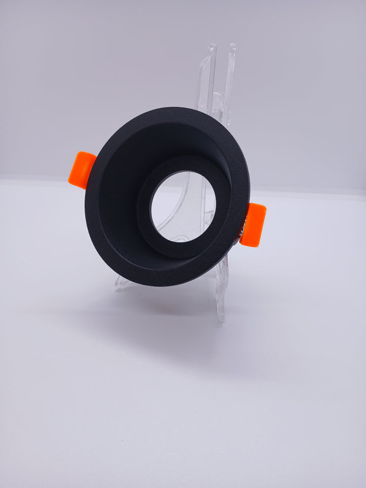 Round Deep Recessed Ceiling Downlight Frame Aluminum