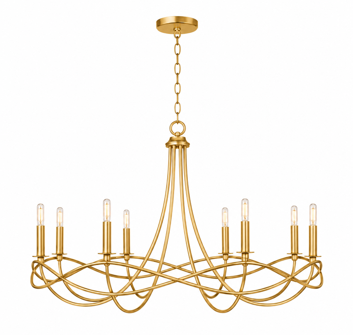 Classic wave Chandelier
