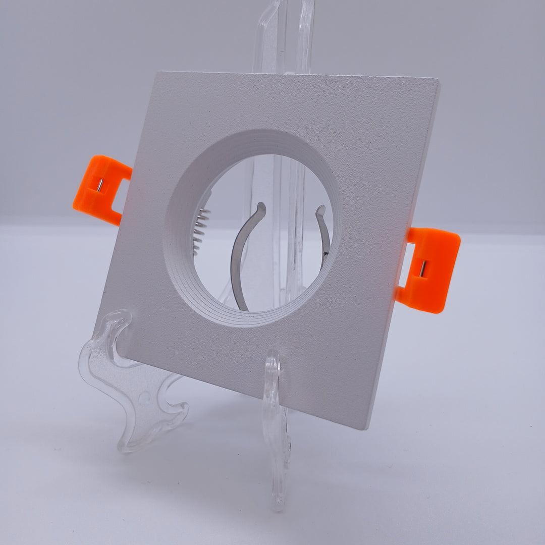 Square Recessed Downlight Frame aluminum