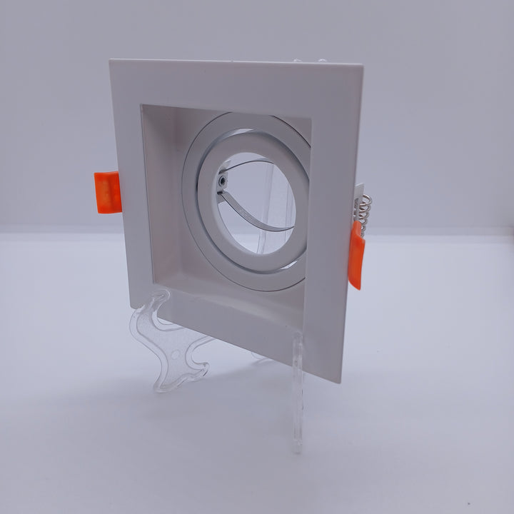 Square Recessed LED Ceiling Spotlight aluminum