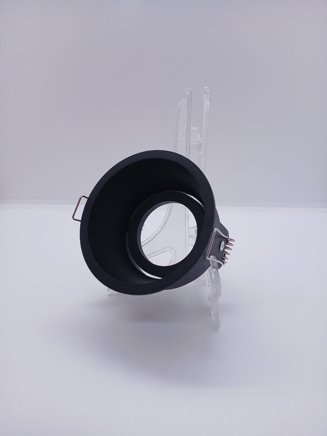 Deep Round Recessed Downlight Frame Set Aluminum